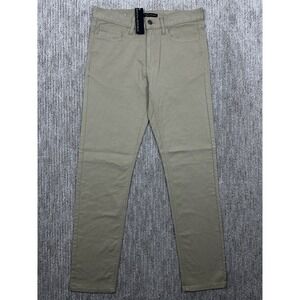 Banana Republic Mens 5 Pocket Pant Slim Fit Stretch Beige 32x34 (fits 33x33) NWT